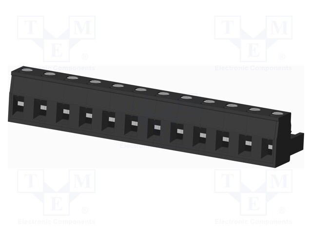 Connector: pluggable terminal block; plug; female; straight; 300V