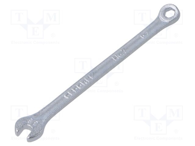 Wrench; combination spanner; 3.5mm; tool steel; thin; 7 MM; L: 78mm