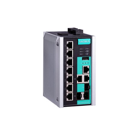 Moxa EDS-510E-3GTXSFP-T seadistatav võrgulüliti