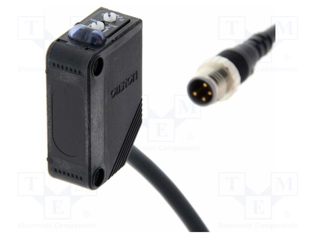 Sensor: photoelectric; diffuse-reflective