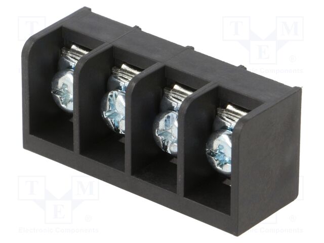 Connector: terminal block; YQ; 30A; 300V; terminal; PIN: 4; on PCBs