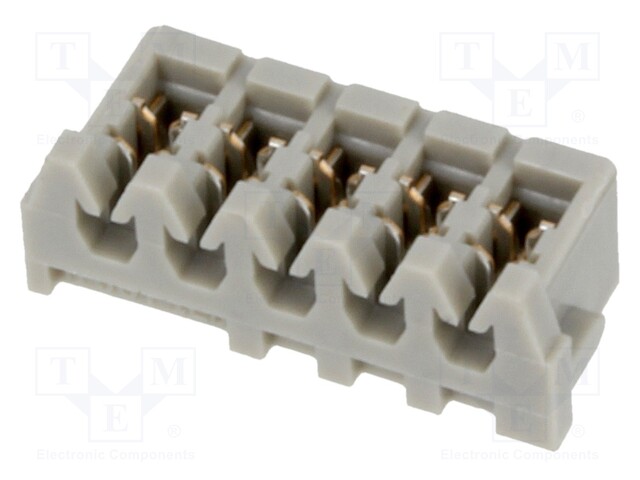 Plug; IDC; female; KR; 2mm; PIN: 5; for cable; 100V; 1A; Layout: 1x5