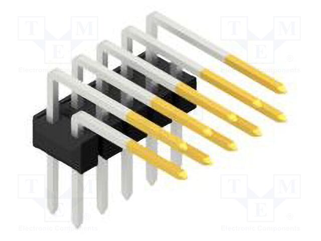 Connector: pin strips; pin header; male; PIN: 10; 2.54mm; THT; 2x5