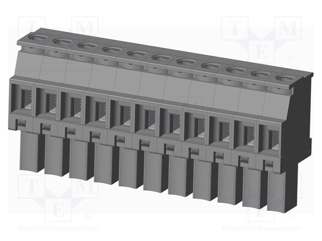 Connector: pluggable terminal block; plug; female; angled 90°