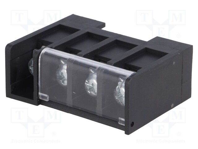 PCB terminal block; straight; 14.5mm; ways: 4; on PCBs; 10mm2; 45A