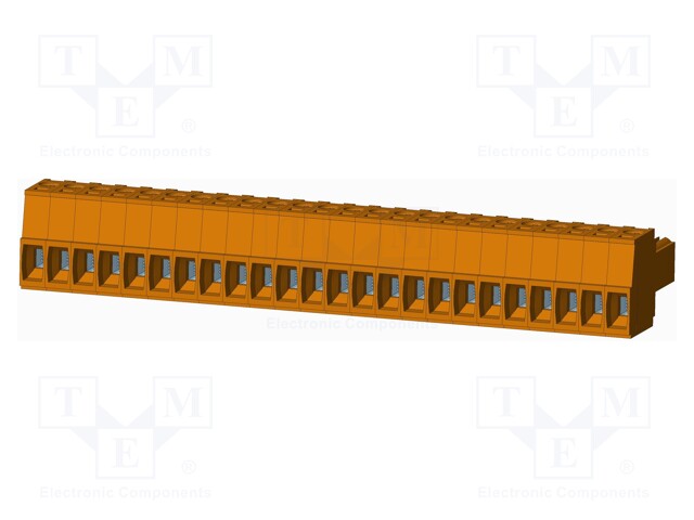 Connector: pluggable terminal block; plug; female; straight; 10A