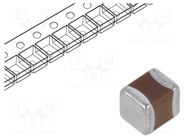 Capacitor: ceramic; MLCC; 10uF; 50V; 50VDC; X8L; ±10%; SMD; 1210
