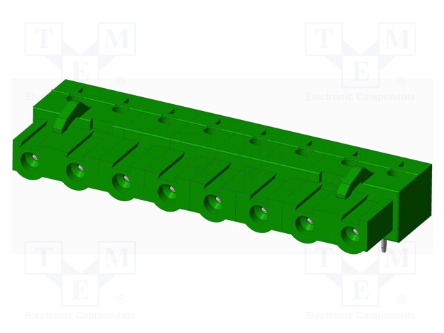 Connector: pluggable terminal block; socket; female; angled 90°