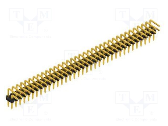 Connector: pin strips; pin header; male; PIN: 70; 2mm; THT; 2x35