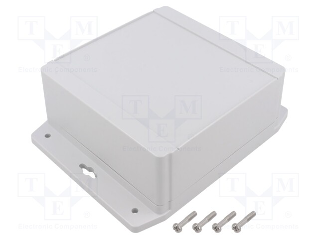 Enclosure: multipurpose; X: 140mm; Y: 141mm; Z: 62mm; 1555F; grey