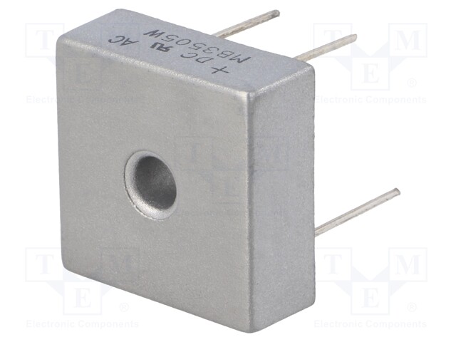 Single-phase bridge rectifier; Urmax:50V; If:35A; Ifsm:400A