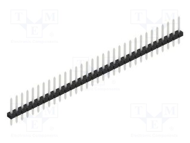 Connector: pin strips; pin header; male; PIN: 32; 2mm; THT; 1x32