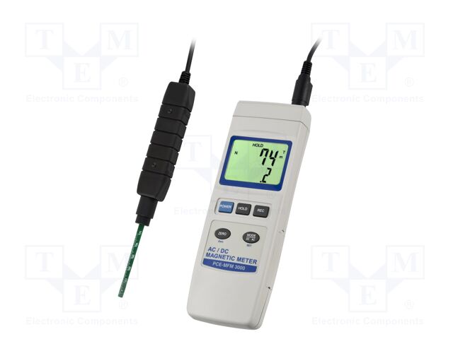 Meter: magnetic field; Display: LCD; 0÷1500mT,0÷3000mT; 1Hz