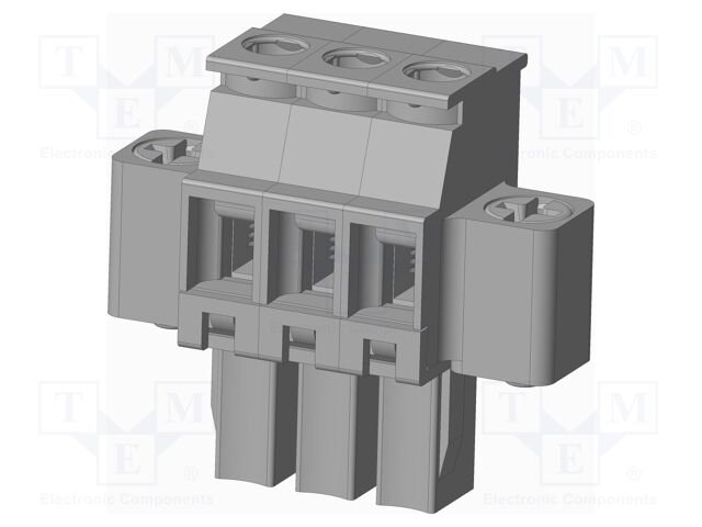 Connector: pluggable terminal block; plug; female; angled 90°