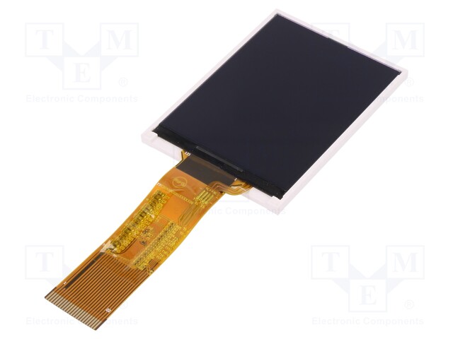 Display: TFT; 3.5; 240x320; Illumin: LED; Dim:62.9x86.54x4.1mm