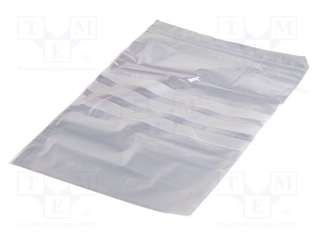 Self-seal bag; L: 320mm; Width: 230mm; Thick: 50um; polyetylene