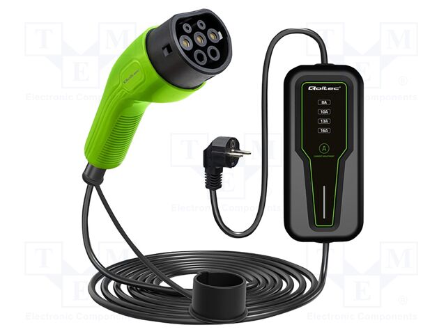 Charger: eMobility; 1x0.5mm2,3x2.5mm2; 230VAC; 3.5kW; IP65; 4m; 16A