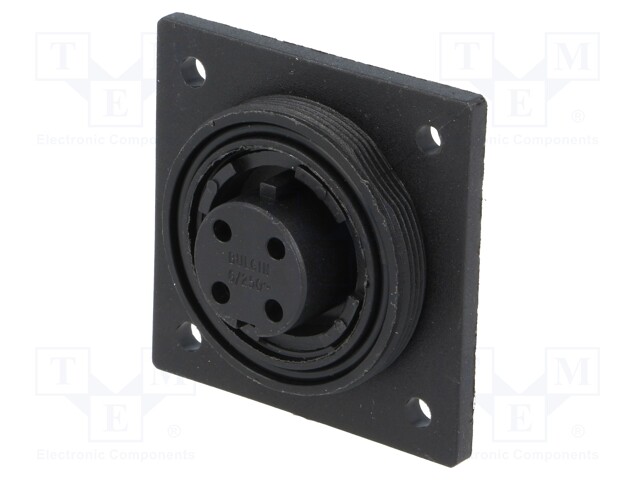 Connector: circular; socket; female; PIN: 4; Buccaneer Standard