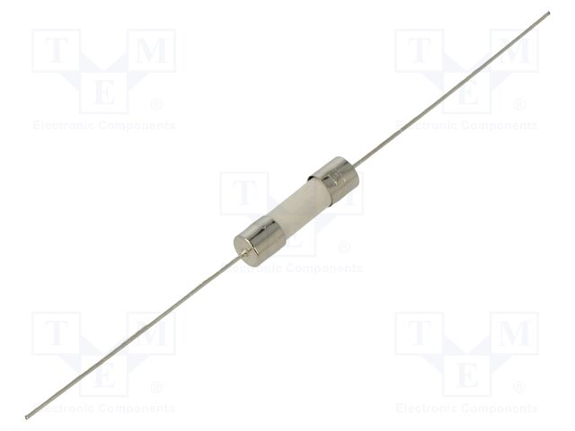Fuse: fuse; 1A; 250VAC; time-lag; ceramic; 5.2x20mm; THT; 215