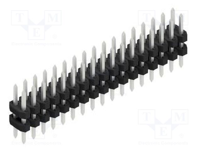 Connector: pin strips; pin header; male; PIN: 34; 2mm; THT; 2x17
