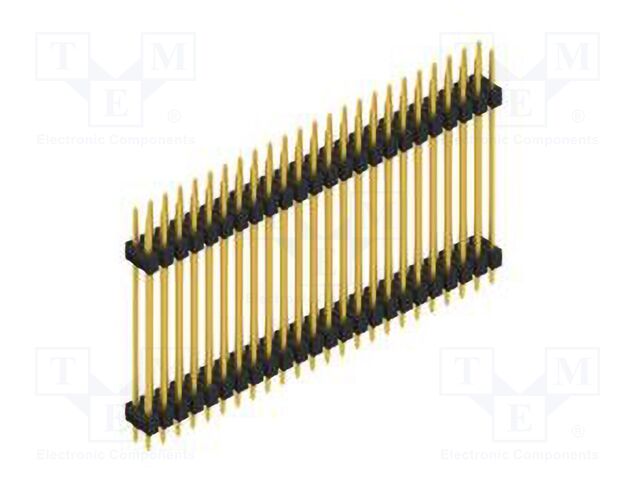 Connector: pin strips; pin header; male; PIN: 48; 2.54mm; THT; 2x24