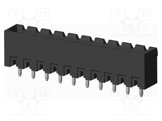 Connector: pluggable terminal block; socket; male; straight; THT