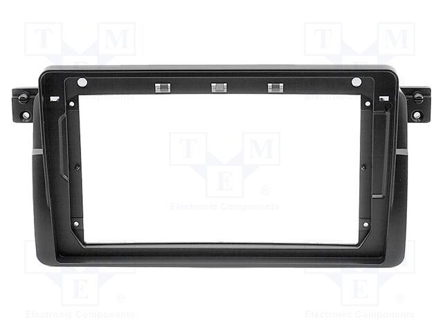 Radio frame; BMW; black; 9"