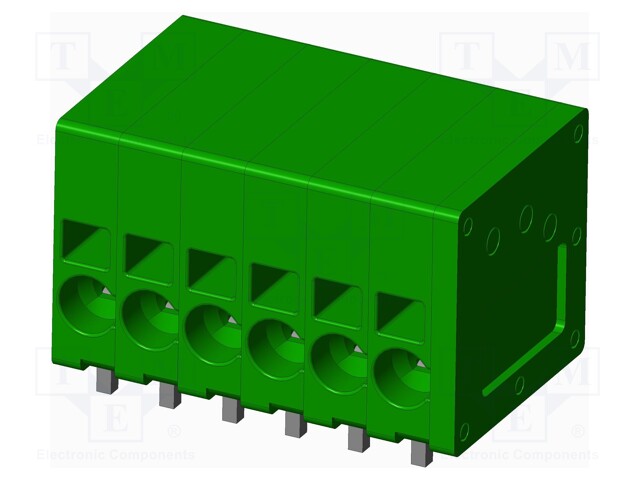 Connector: PCB terminal block; terminal; Plating: tinned; on PCBs
