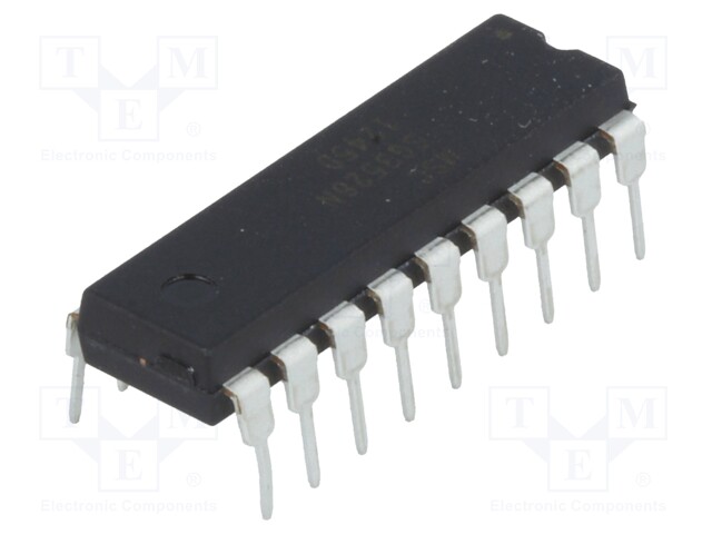 IC: PMIC; PWM controller; 0.1A; 350kHz; Ch: 2; DIP18; buck,flyback