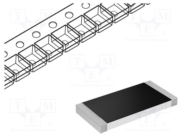 SMD Chip Resistor, 33 kohm, ± 0.1%, 100 mW, 0603 [1608 Metric], Thin Film, Precision