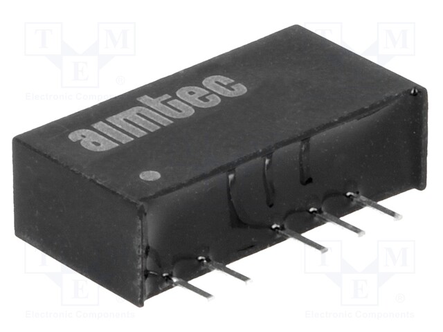 Converter: DC/DC; 1W; Uin: 4.5÷5.5V; Uout: 5VDC; Uout2: -5VDC; SIP7
