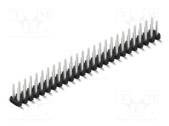 Connector: pin strips; pin header; male; PIN: 50; 2mm; SMT; 2x25
