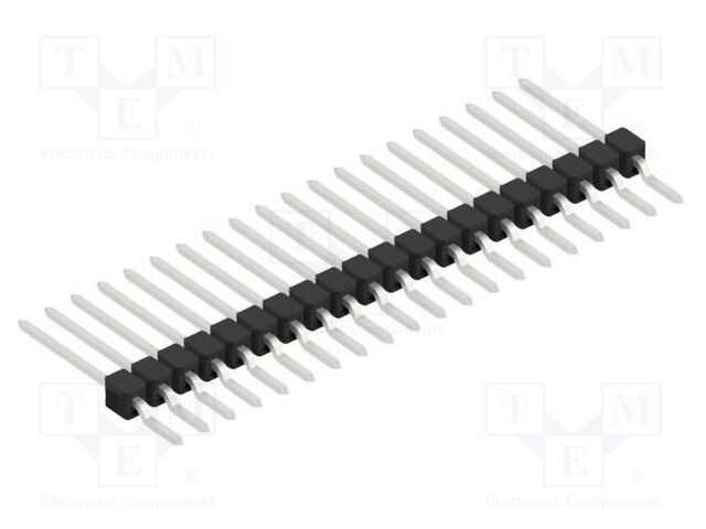 Connector: pin strips; pin header; male; PIN: 20; 2.54mm; SMT; 1x20