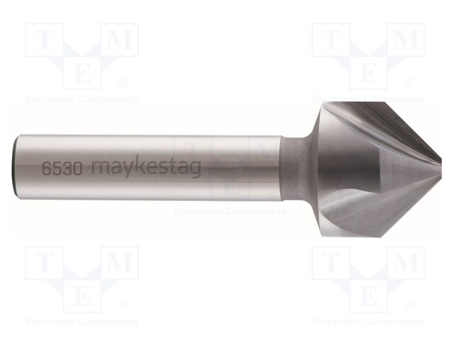 Countersink; cemented carbide; Mounting: rod 5mm; 6.3mm