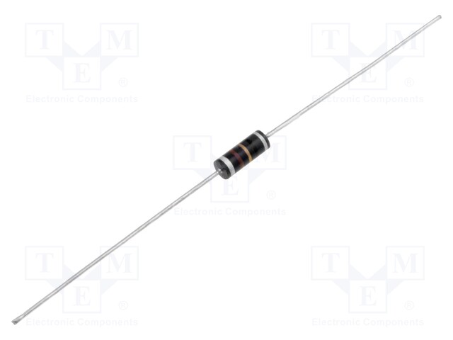 Inductor: axial; THT; 100nH; 1.1A; 70mΩ; Ø2.41x6.35mm; ±10%