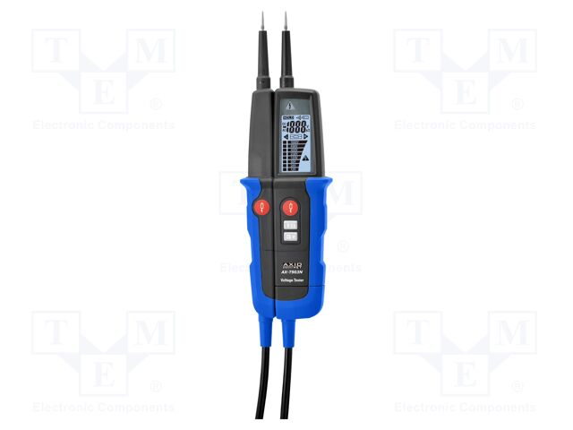 Tester: electrical; LCD; 3,5 digit (1999); Sampling: 3x/s; 0÷60Hz