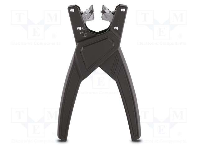 Stripping tool; Øcable: 2.9÷4.2mm; 6÷16mm2; Wire: round