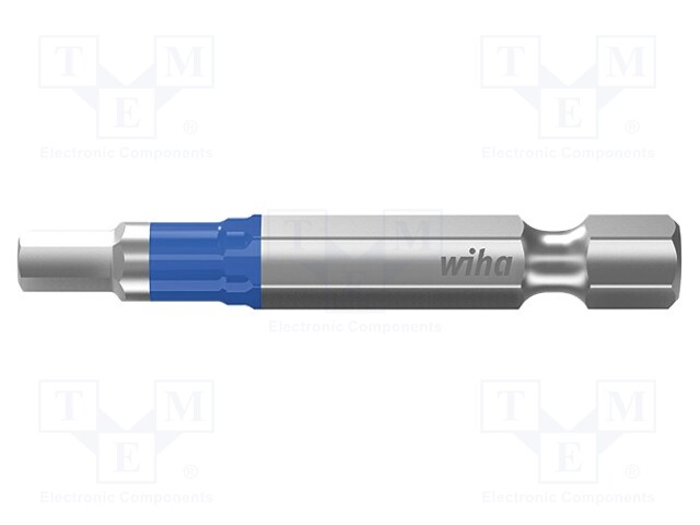 Screwdriver bit; Allen hex key; HEX 1/8"; Overall len: 50mm