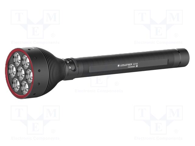 Torch: LED; 40h; 200lm,3500lm,5000lm; black; IP54; 6000-7500K