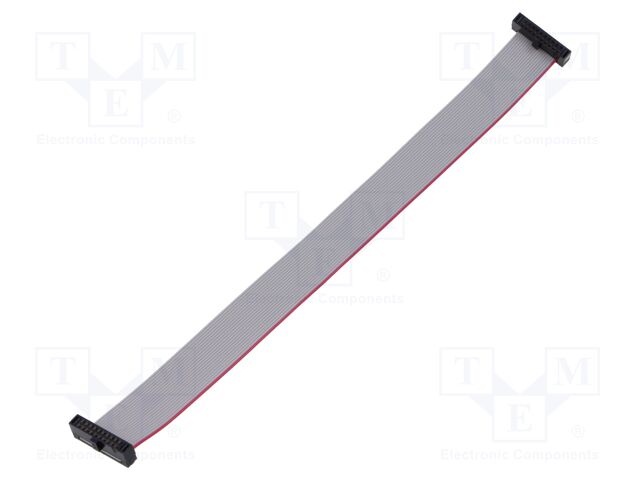 Ribbon cable with IDC connectors; Tape ph: 0.64mm; 165.1mm