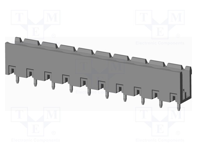 Connector: pluggable terminal block; socket; male; on PCBs