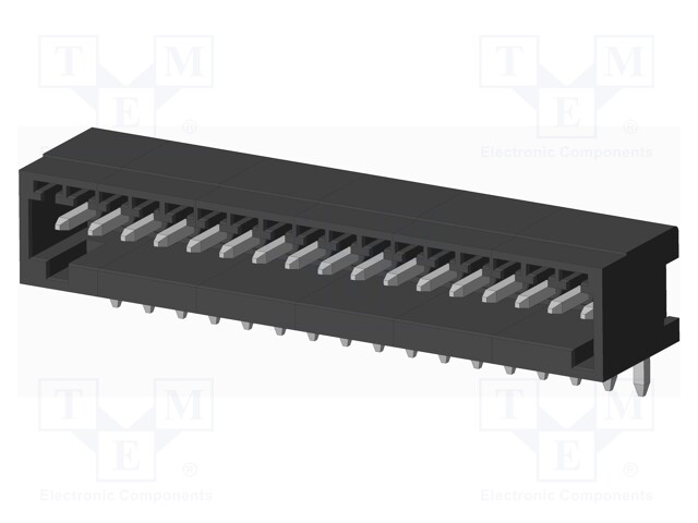 Connector: pluggable terminal block; socket; male; on PCBs
