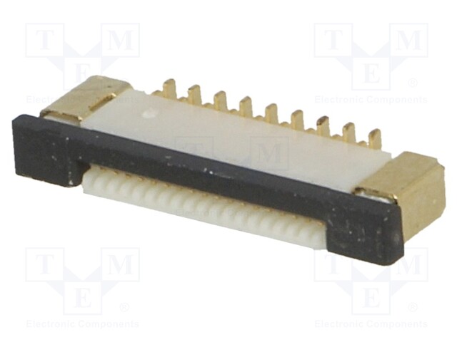 Connector: FFC (FPC); vertical; PIN: 18; ZIF; SMT; 0.5A; 30mΩ; 0.5mm