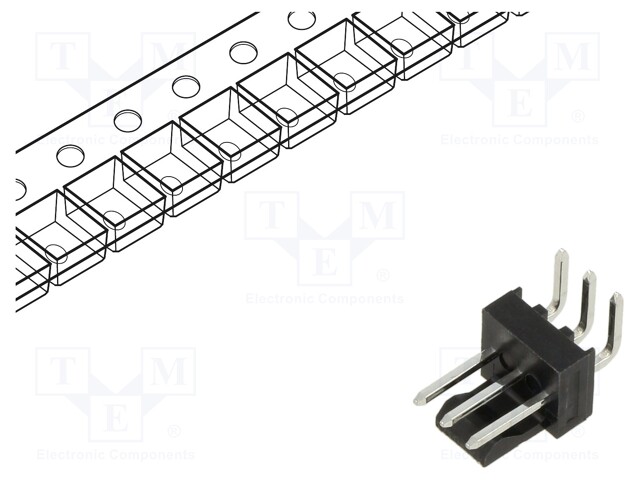 KK RPC 100 Hdr FrLk R/A 03 Ckt Tin T&R