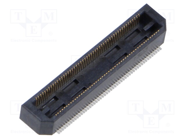 Connector: PCB to PCB; female; PIN: 100; 0.5mm; BTH; gold-plated