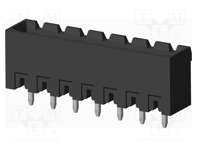 Connector: pluggable terminal block; socket; male; straight; THT