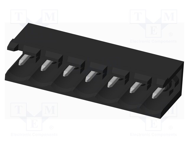 Connector: pluggable terminal block; socket; male; on PCBs