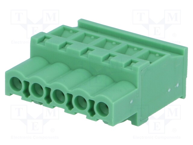 Pluggable terminal block; 5.08mm; ways: 5; angled 90°; plug; 320V
