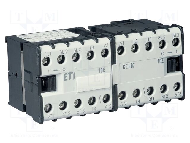 Contactor: 4-pole; NO x4; 48VAC; 3.5A; CE; screw terminals; W: 90mm