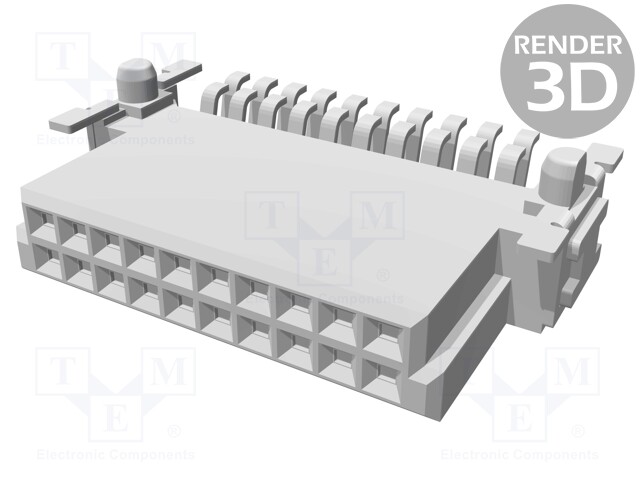 Connector: PCB to PCB; female; PIN: 20; 1.27mm; Series: har-flex